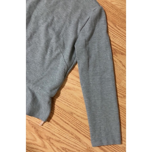 J. Crew Tulle-hem Top (Gray) - Picture 7 of 8